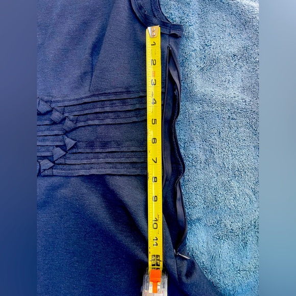 Max Studio Midnight Blue Midi Dress XS NWT - Picture 10 of 16